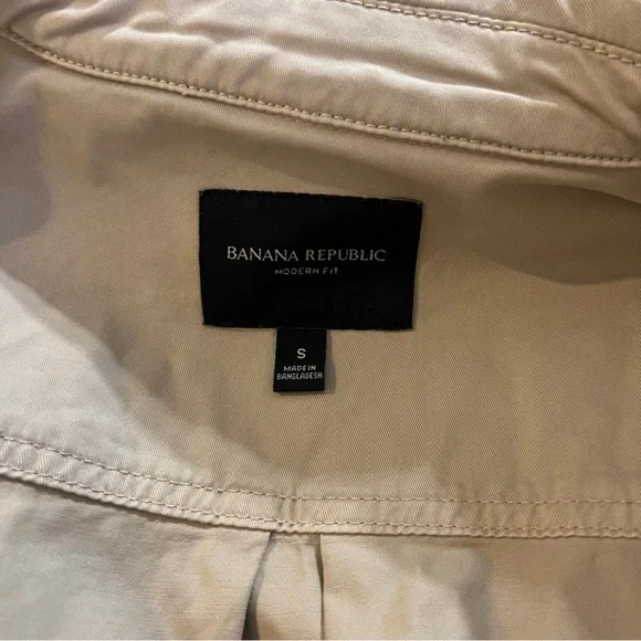 Banana Republic Utility Jacket Tan - Picture 3 of 7